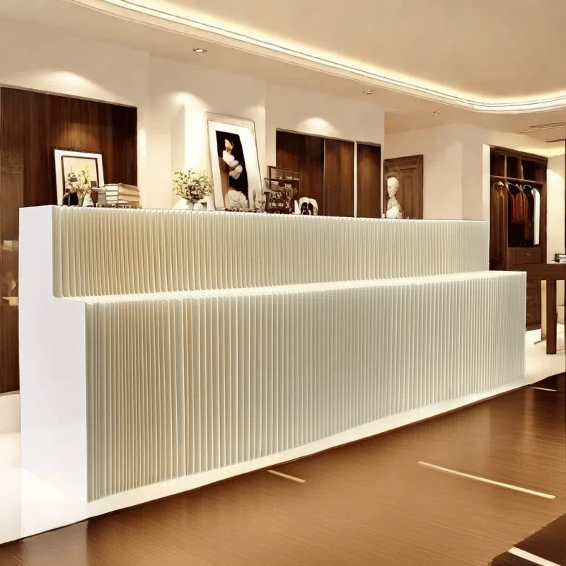 Home Decor Exhibition - منصة عرض بوث ناكاجيما، رف ورقي،