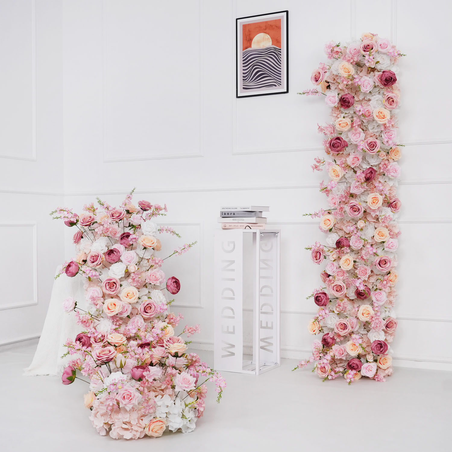 Home Decor Event - Uflower الفاخرة زهرة اصطناعية صف حفلة