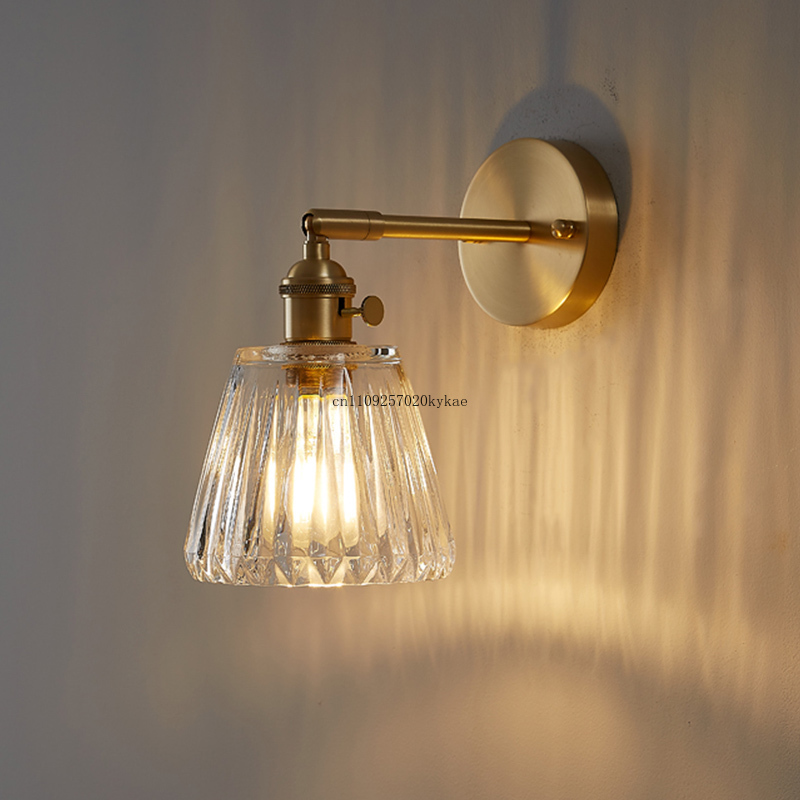 Home Decor Glass - الشمال الحديثة بسيطة ضوء الفاخرة النحاس