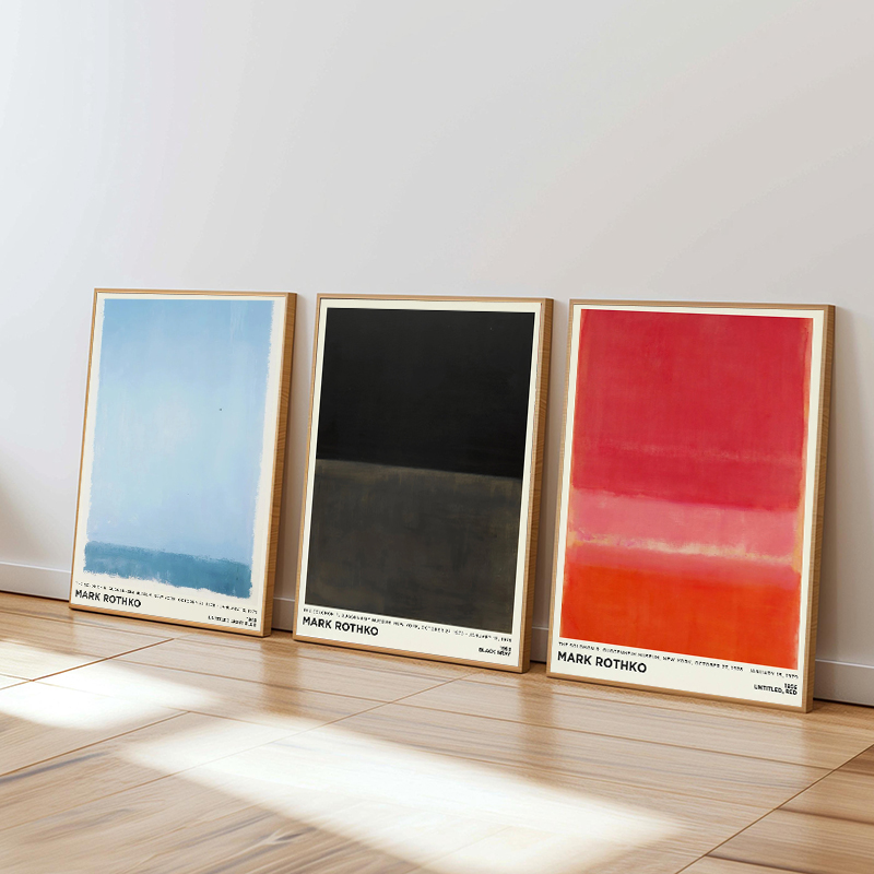 Home Decor Exhibition - لوحة قماشية عتيقة بتصميم مينيماليستي من