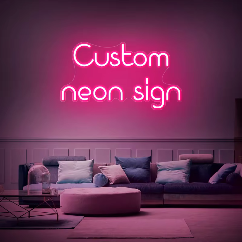 Neon Sign Led Custom - لافتة نيون LED مخصصة، إضاءة نيون
