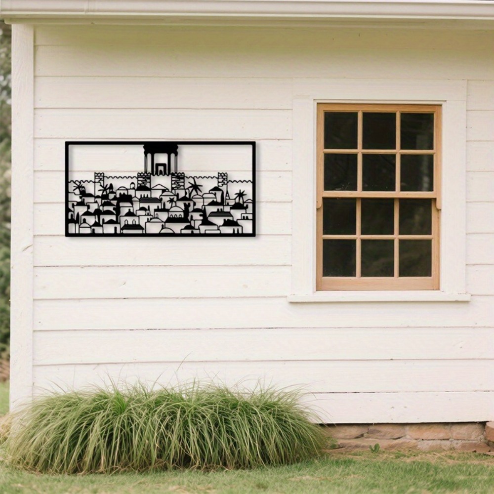 Home Decor Gift - لوحة جدارية معدنية من CIFBUY بتصميم