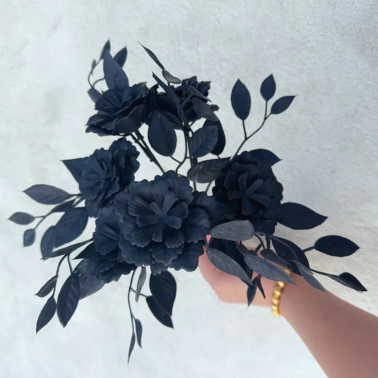 أسود هالوين زهرة اصطناعية ديكو - مراجعة Home Decor Event وسعره