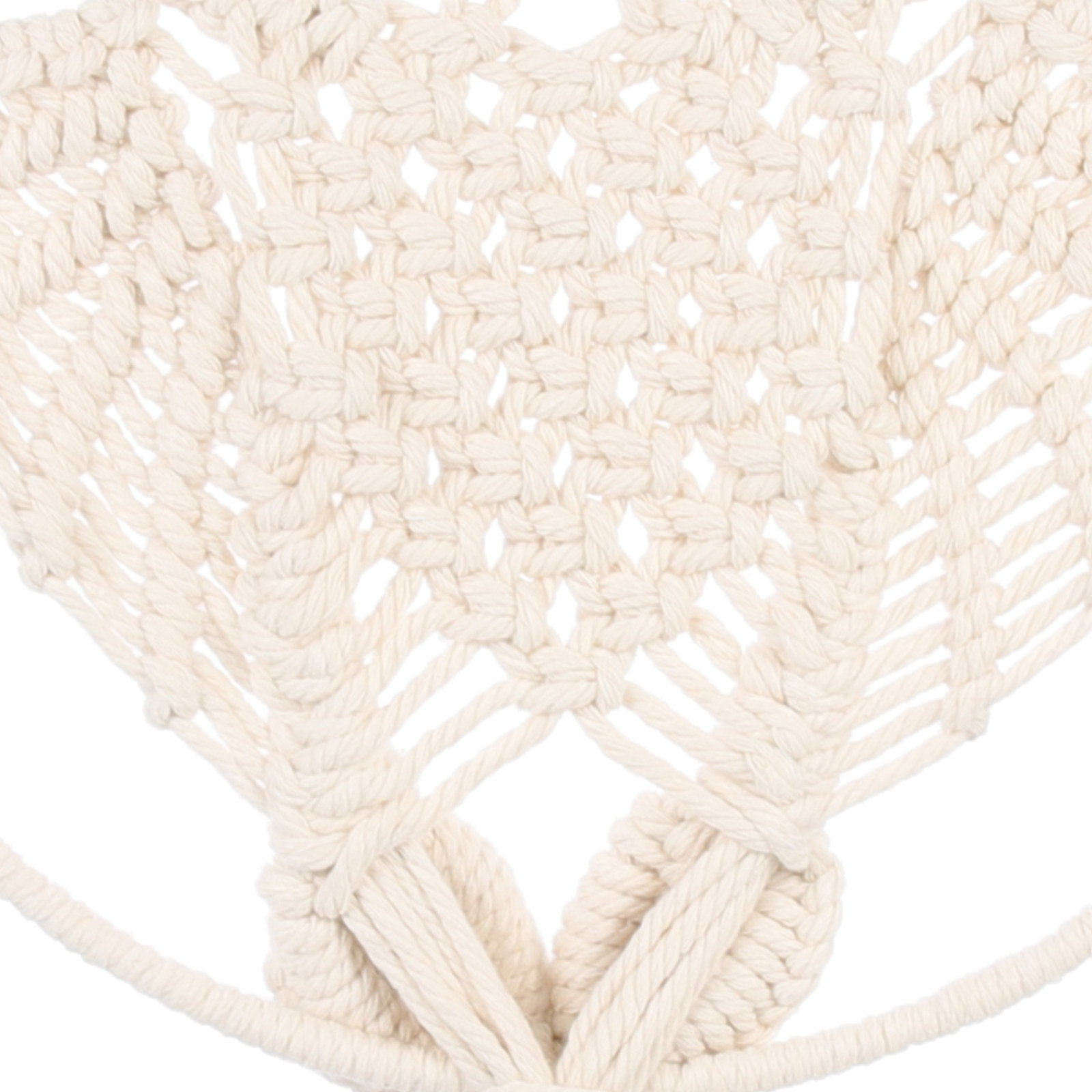 معلقة جدارية منسوجة بتصميم بوم - مراجعة Macrame Wall Hanging وسعره