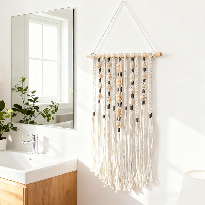 معلقة جدارية من الماكراميه، دي - مراجعة Macrame Wall Hanging وسعره