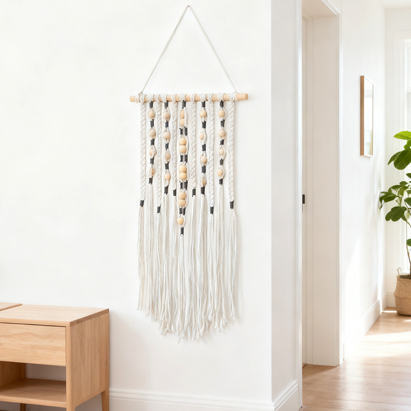 معلقة جدارية من الماكراميه، دي - مراجعة Macrame Wall Hanging وسعره