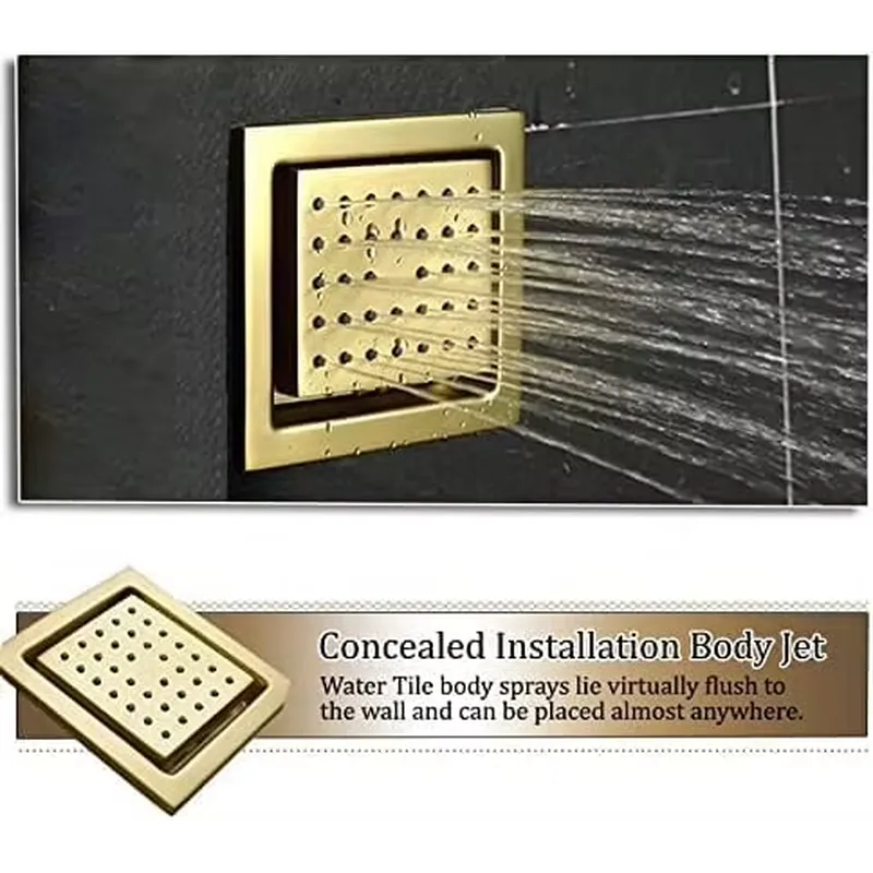 مجموعة دش ذكية بإضاءة LED مع ن - مراجعة Home Decor Gift وسعره