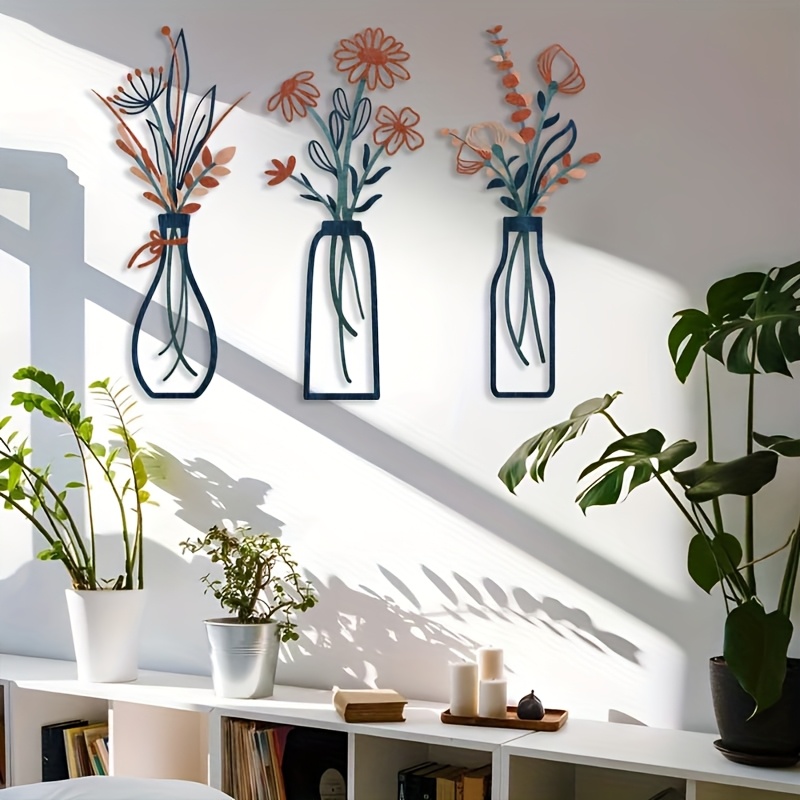 3 منحوتات جدارية كبيرة بتصميم  - مراجعة Home Decor Event وسعره