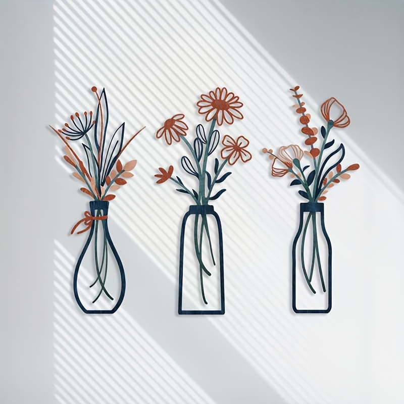 3 منحوتات جدارية كبيرة بتصميم  - مراجعة Home Decor Event وسعره