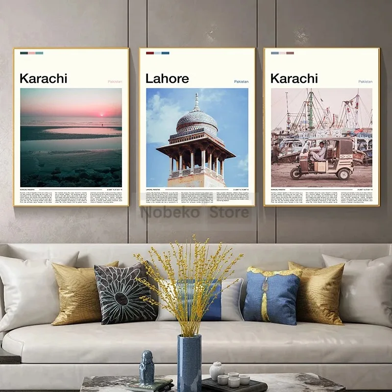حائط لوح رسم الفن صور آسيا باك - مراجعة Home Decor Karachi وسعره