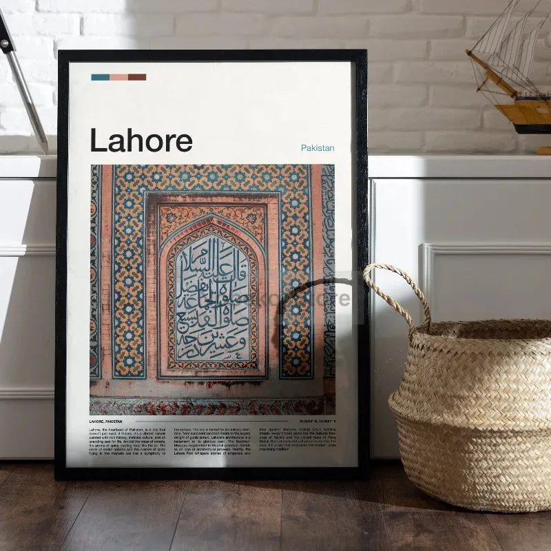 حائط لوح رسم الفن صور آسيا باك - مراجعة Home Decor Karachi وسعره