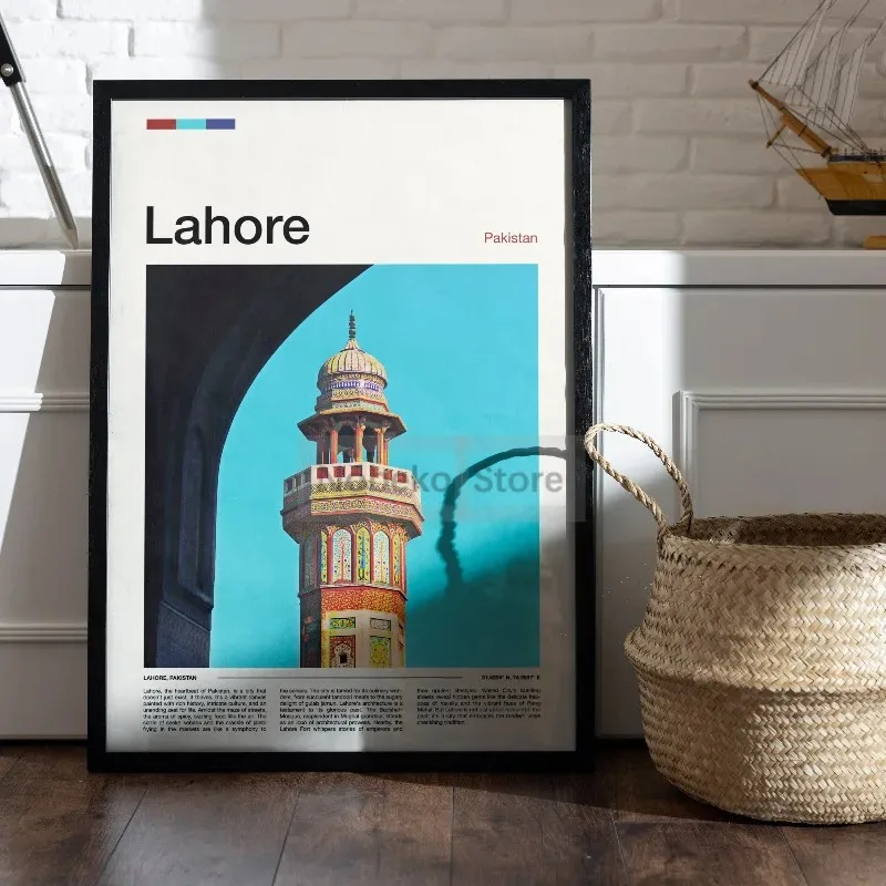 حائط لوح رسم الفن صور آسيا باك - مراجعة Home Decor Karachi وسعره