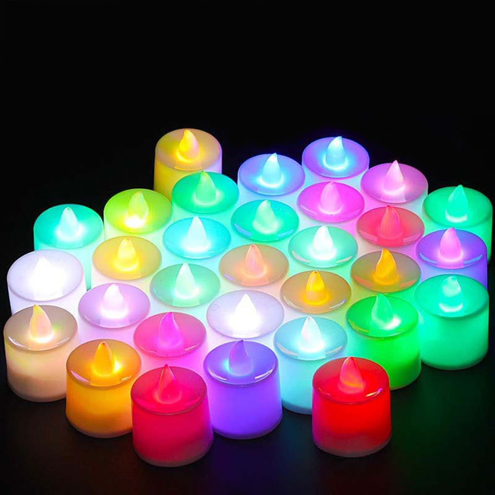12 قطعة من أضواء الشموع LED ال - مراجعة Home Decor White وسعره