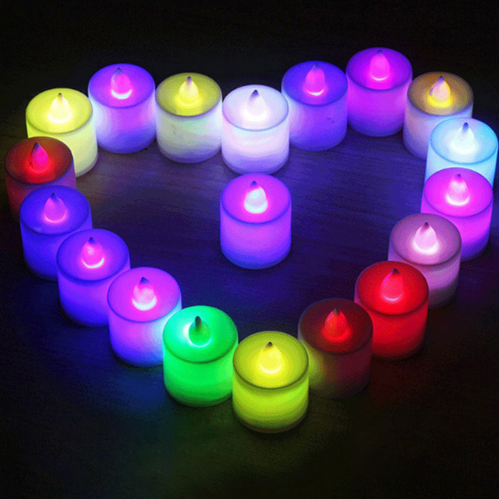 12 قطعة من أضواء الشموع LED ال - مراجعة Home Decor White وسعره