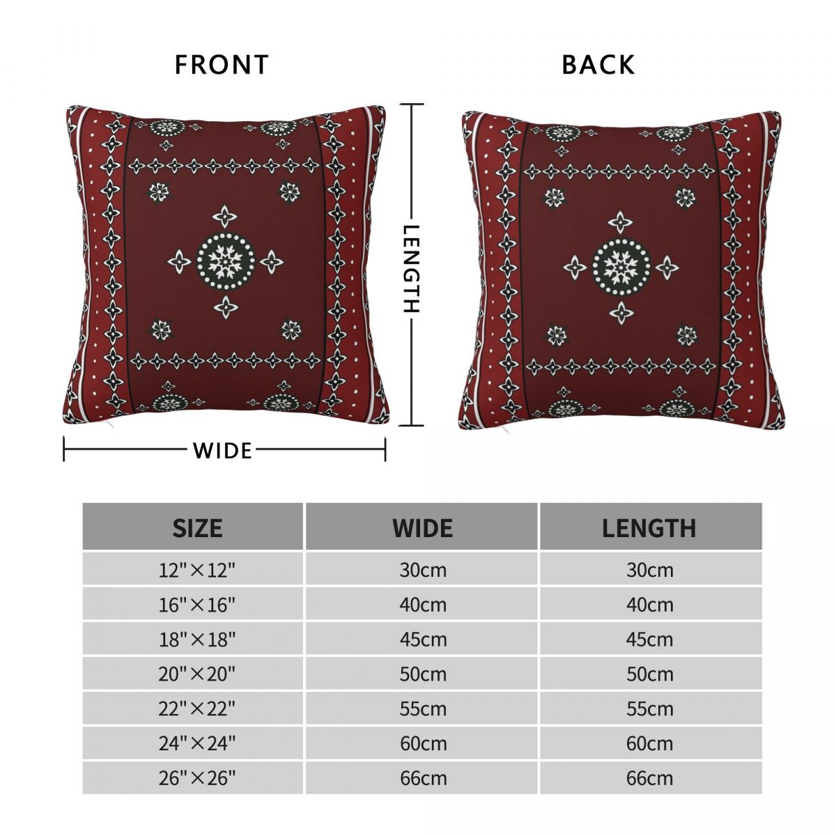 غطاء وسادة مربع بنمط كاراشي ال - مراجعة Home Decor Karachi وسعره