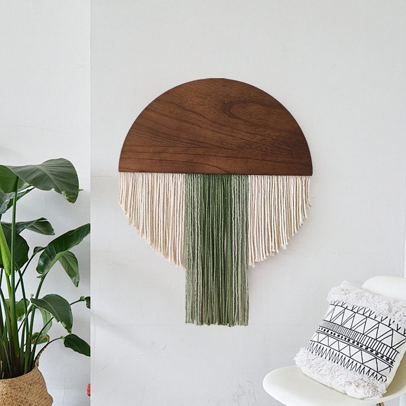 معلقة جدارية من الماكراميه، دي - مراجعة Macrame Wall Hanging وسعره