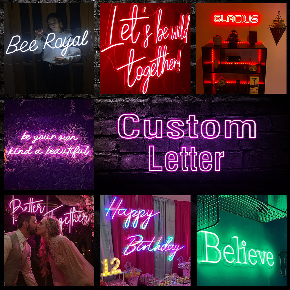 مخصص LED النيون تسجيل اسم شخصي - مراجعة Neon Sign Led Custom وسعره