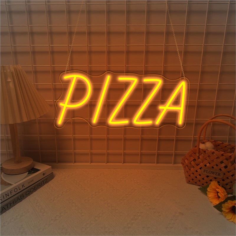 علامة نيون البيتزا كديكورات جد - مراجعة Home Decor Nearby وسعره