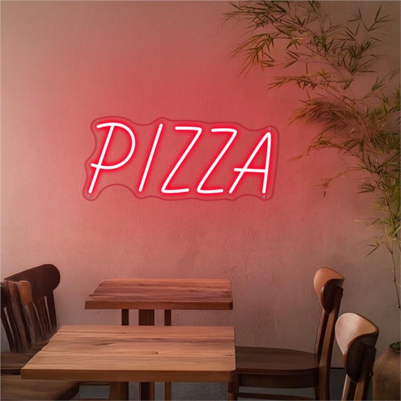 علامة نيون البيتزا كديكورات جد - مراجعة Home Decor Nearby وسعره