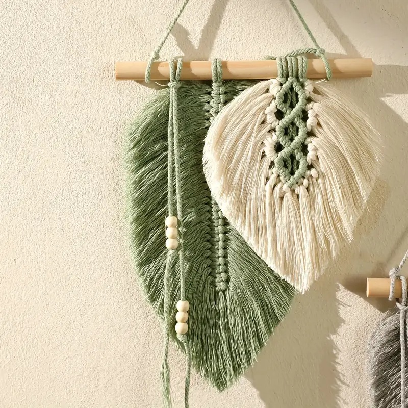 معلقة على الحائط مصنوعة يدويًا - مراجعة Macrame Wall Hanging وسعره