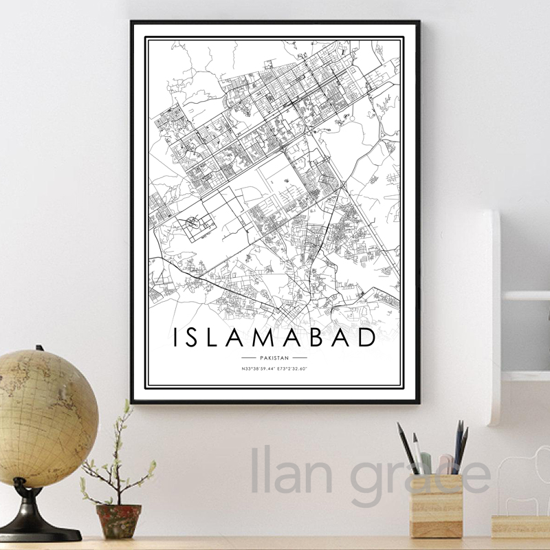 كراتشي خريطة المدينة المشارك إ - مراجعة Home Decor Karachi وسعره
