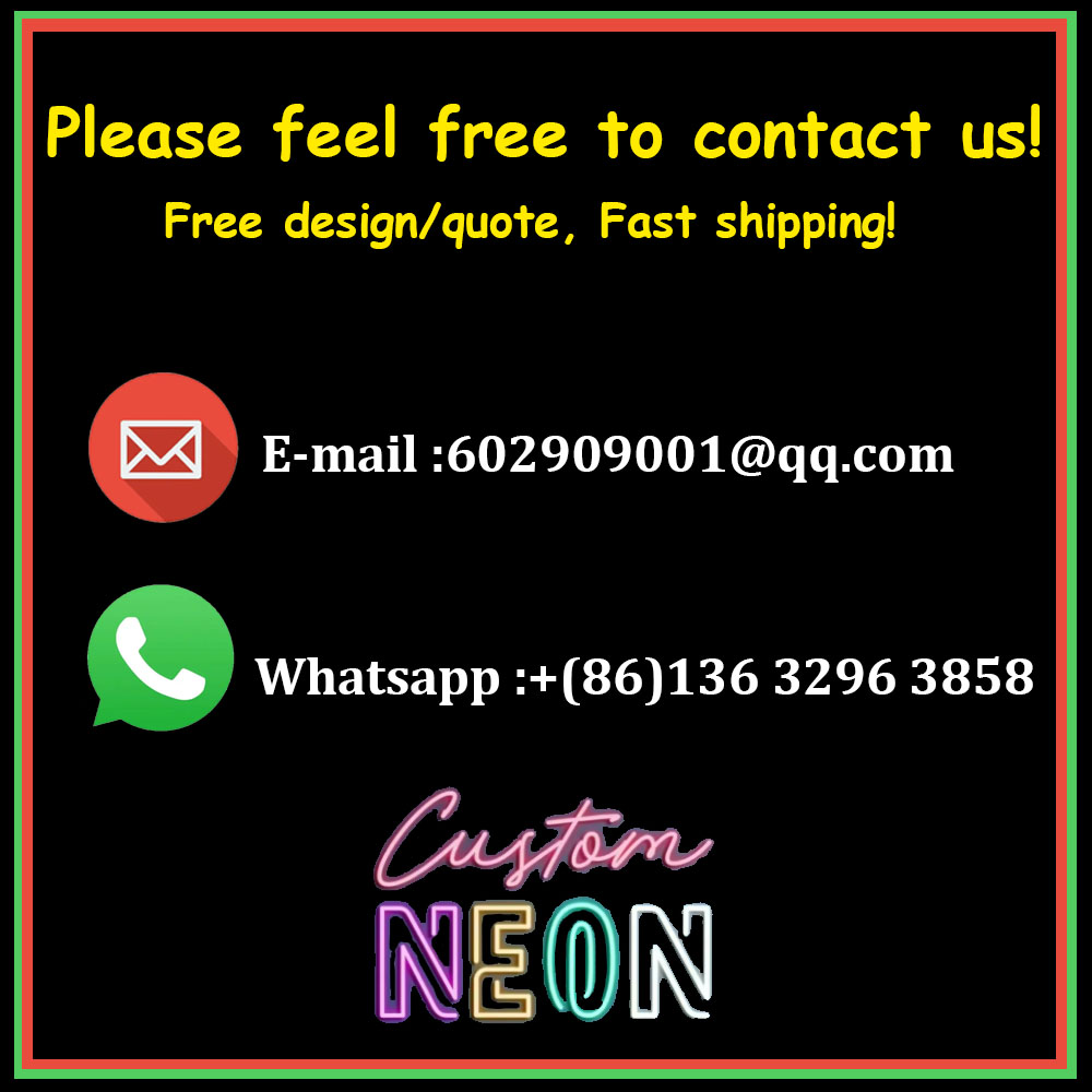 لافتة نيون مخصصة، مصباح ليد أك - مراجعة Neon Sign Led Custom وسعره