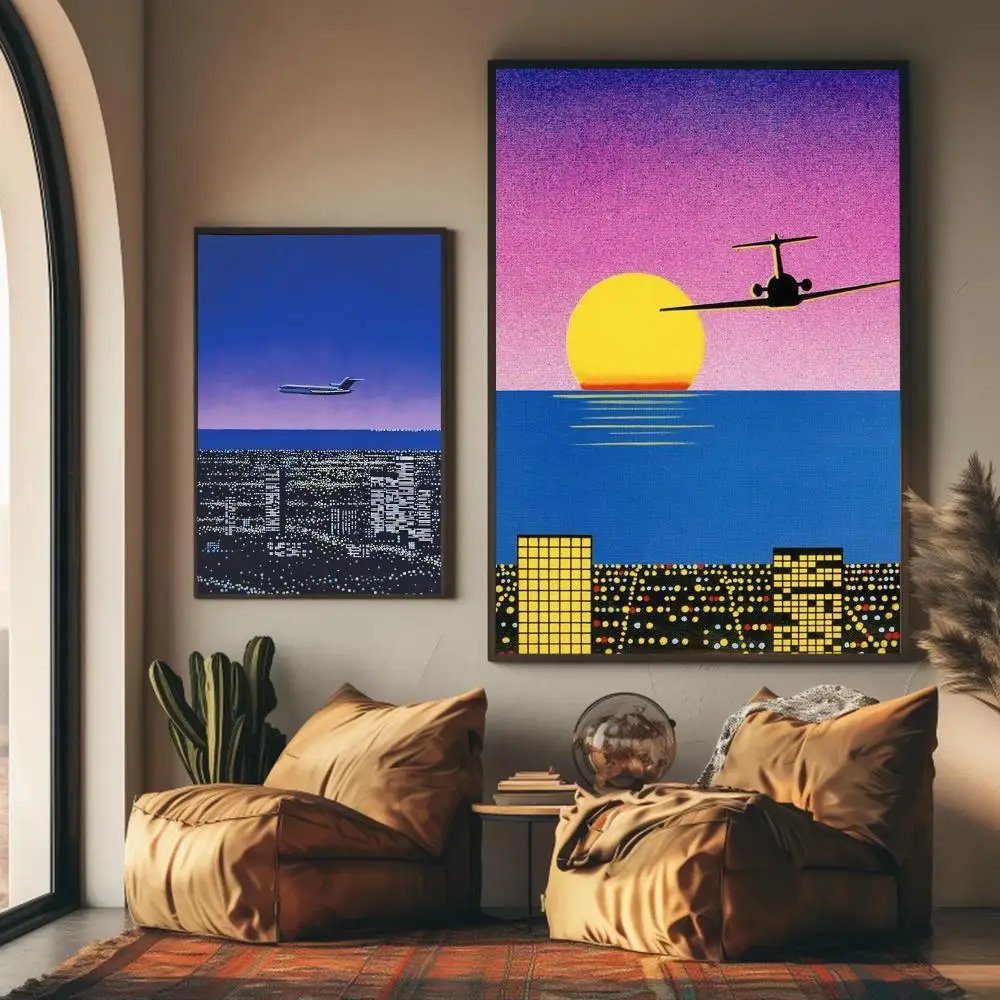 لوحة فنية بدون إطار من تصميم H - مراجعة Abstract Oil Painting وسعره