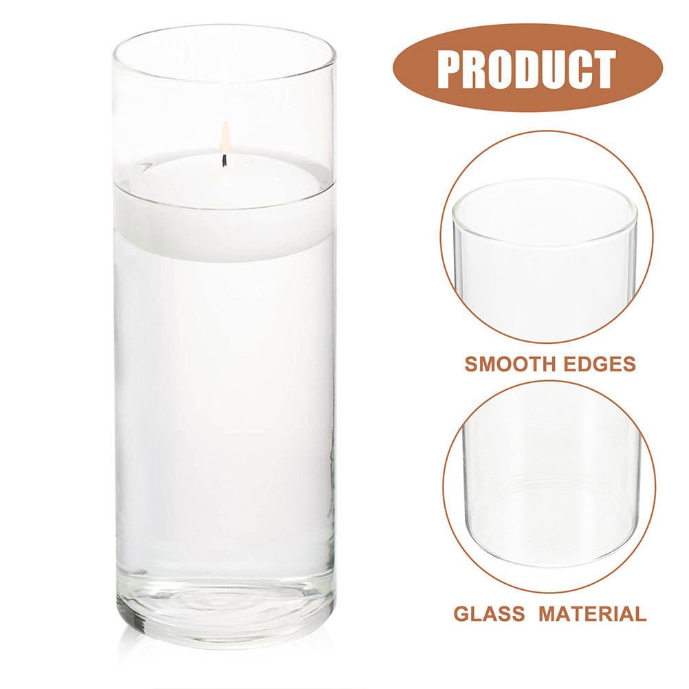 حامل شموع زجاجي شفاف للشموع ال - مراجعة Home Decor Glass وسعره