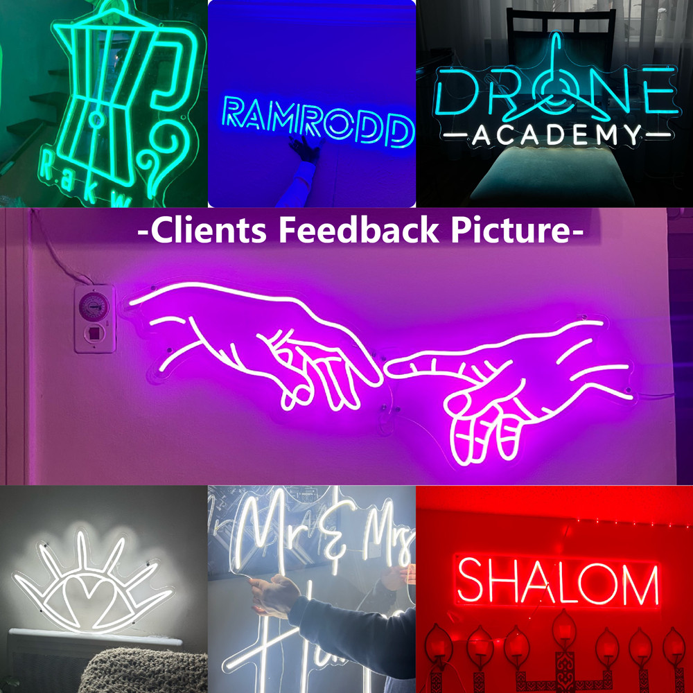 تصميم اسم علامة النيون LED الم - مراجعة Neon Sign Led Custom وسعره