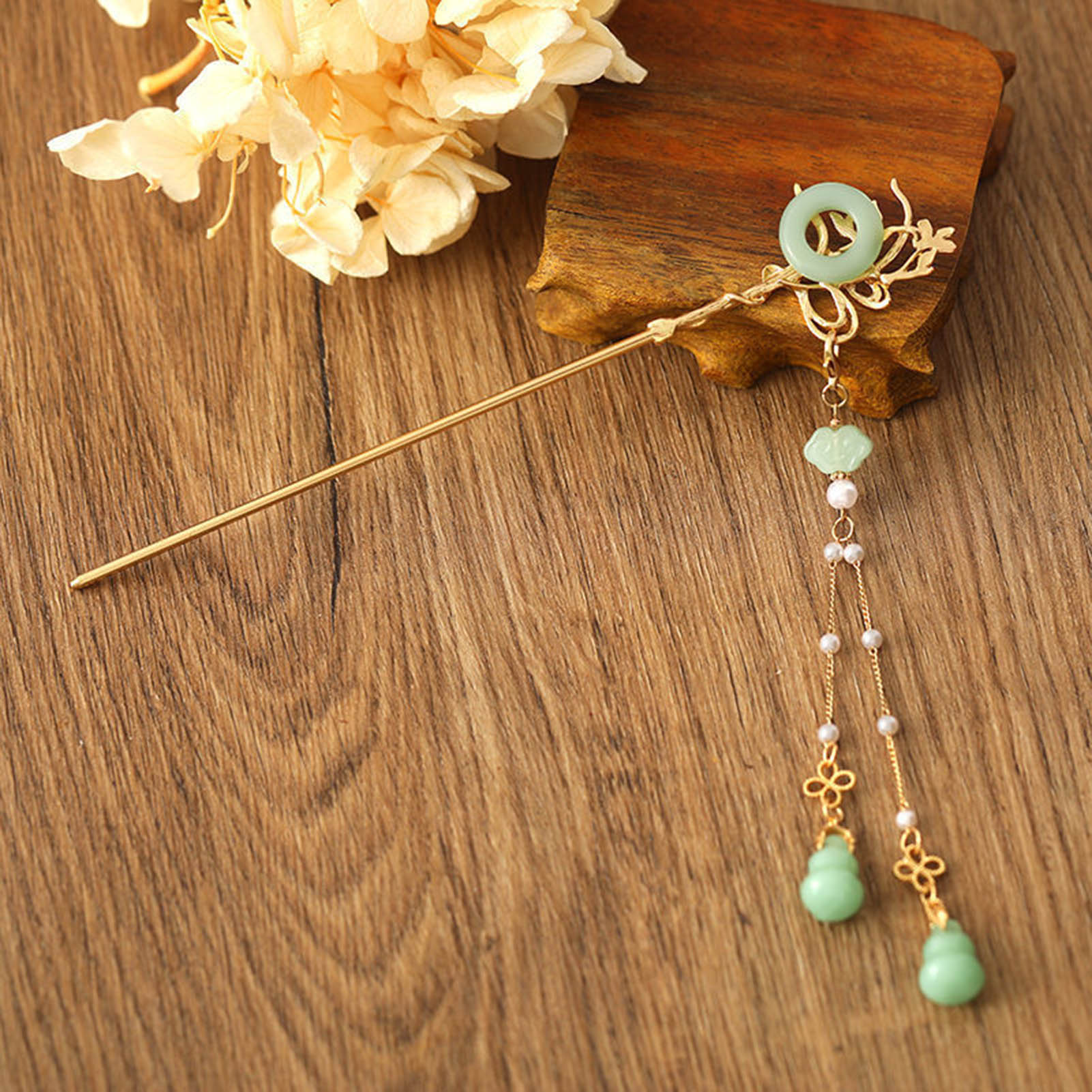 النمط الصيني الزجاج دبوس الشعر - مراجعة Home Decor Glass وسعره