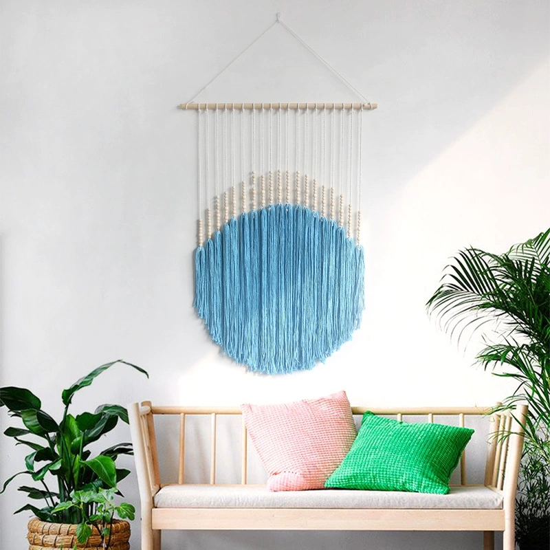 نصف دائرة مكرامية الجدار الشنق - مراجعة Macrame Wall Hanging وسعره