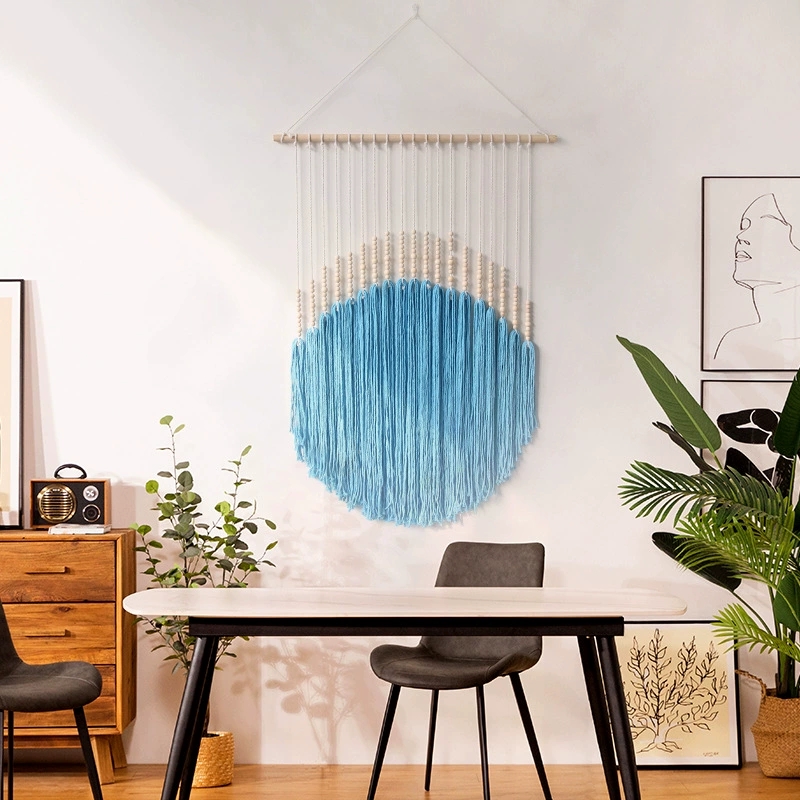 نصف دائرة مكرامية الجدار الشنق - مراجعة Macrame Wall Hanging وسعره