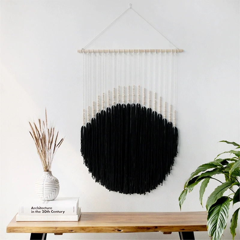 نصف دائرة مكرامية الجدار الشنق - مراجعة Macrame Wall Hanging وسعره