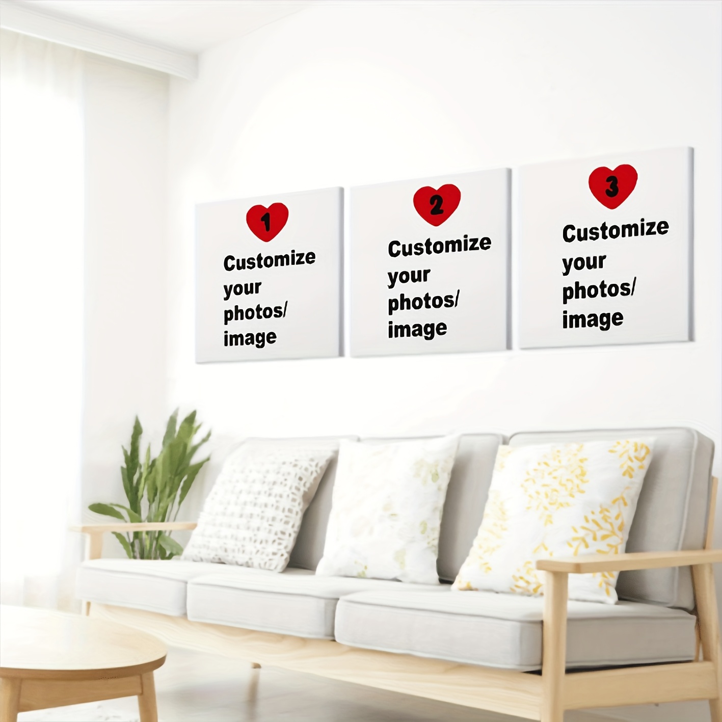 3 قطعة/المجموعة مخصص مربع قماش - مراجعة Home Decor Foto وسعره