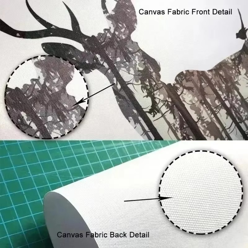 لوحة فنية قماشية مطبوعة بتصميم - مراجعة Home Decor Exhibition وسعره