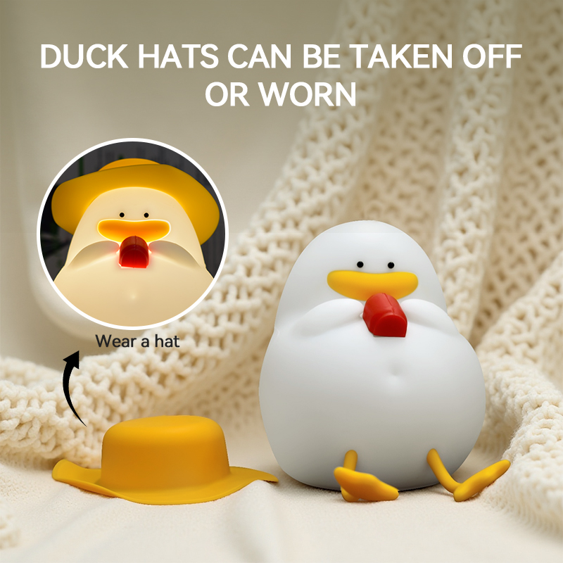 ضوء ليلي Happy Duck، مصباح بجا - مراجعة Home Decor Gift وسعره
