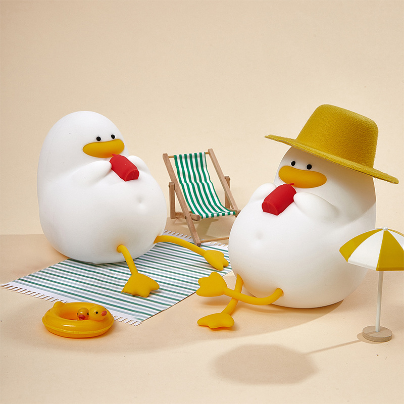 ضوء ليلي Happy Duck، مصباح بجا - مراجعة Home Decor Gift وسعره