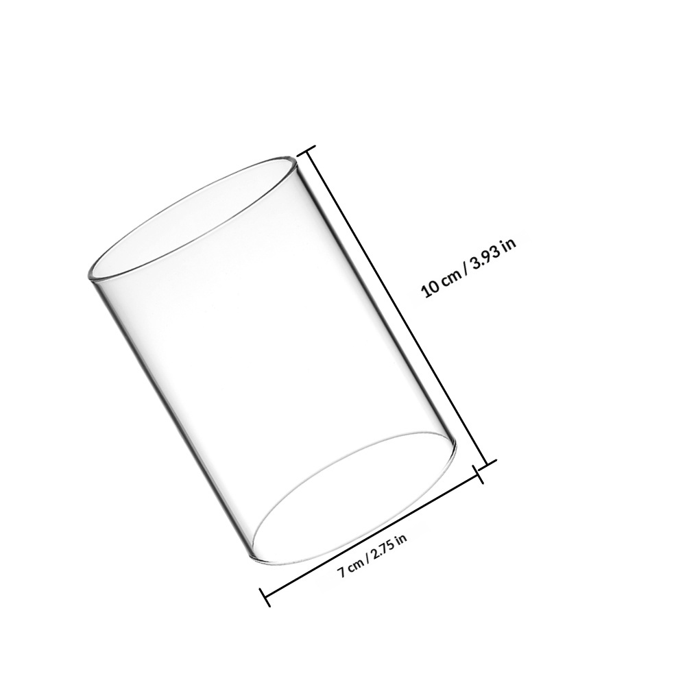 3 قطع غطاء زجاجي شفاف بتصميم أ - مراجعة Home Decor Glass وسعره