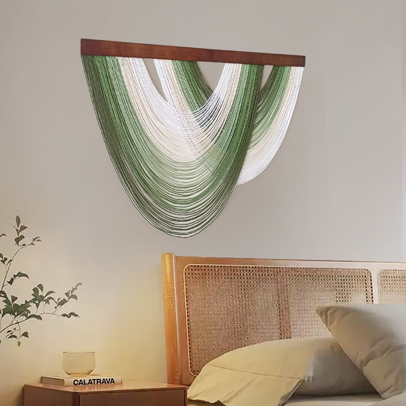 معلقة جدارية من الماكراميه، دي - مراجعة Macrame Wall Hanging وسعره