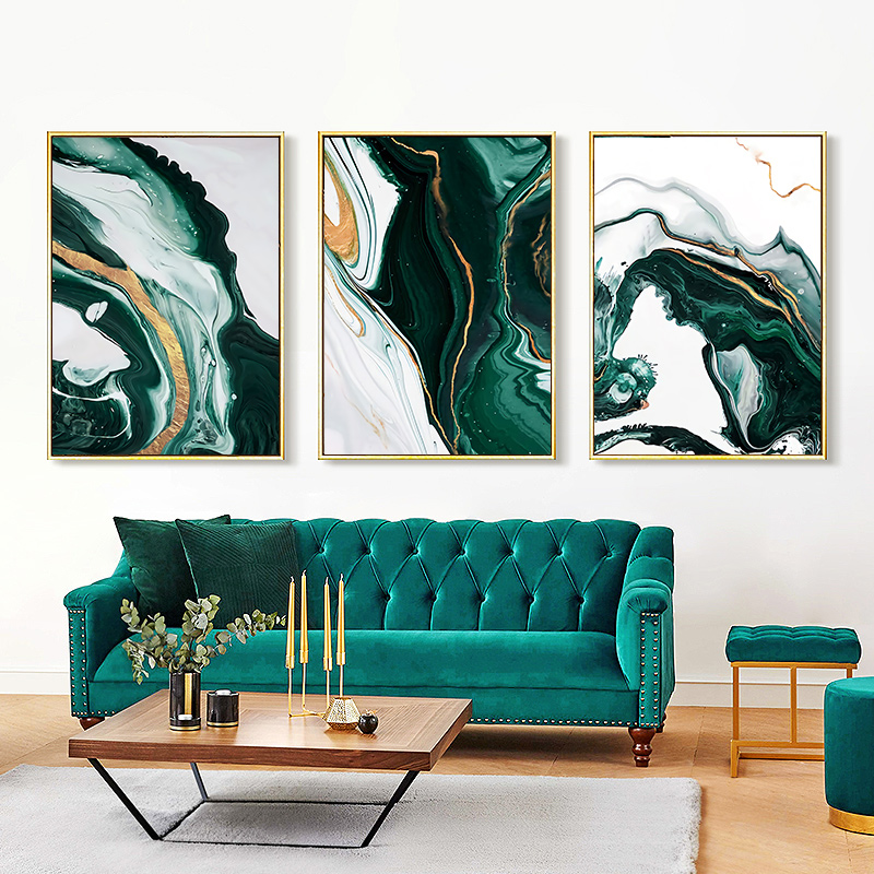 لوحة فنية جدارية عصرية بدون إط - مراجعة Abstract Oil Painting وسعره