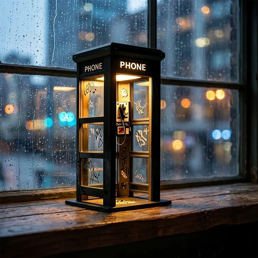 مصباح طاولة على شكل كشك هاتف ل - مراجعة Home Decor Gift وسعره