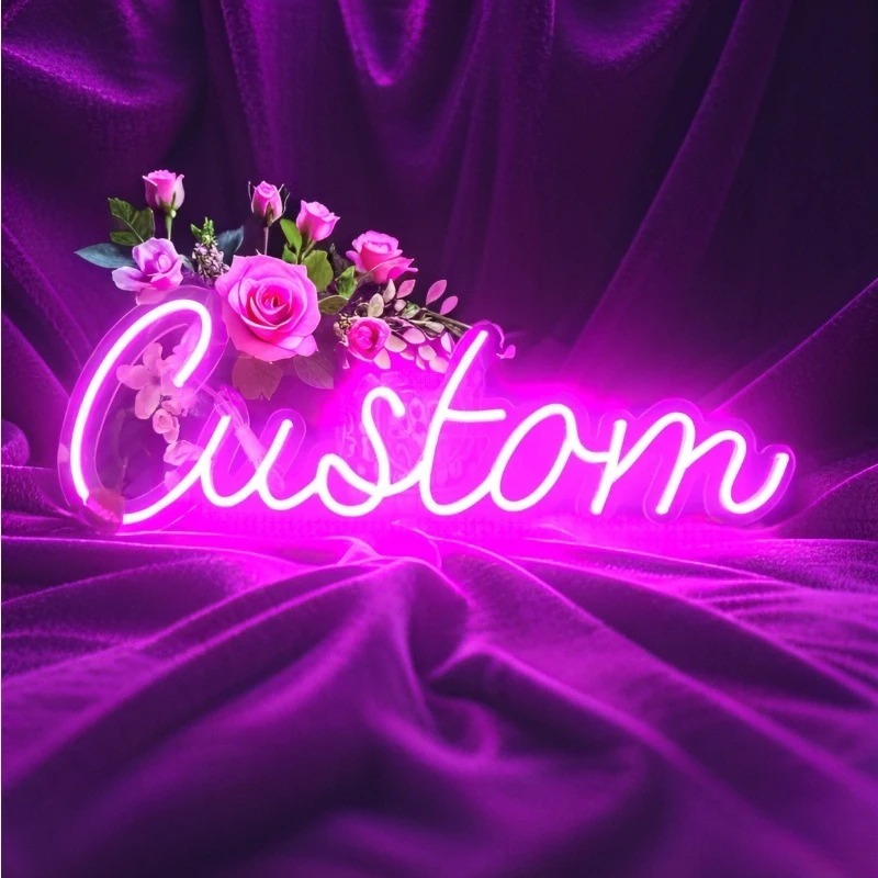 علامة نيون اسم مخصص - ضوء LED  - مراجعة Neon Sign Led Custom وسعره