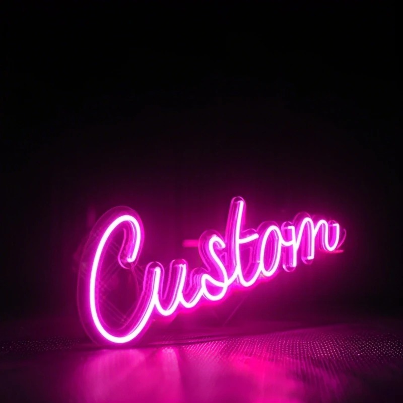 علامة نيون اسم مخصص - ضوء LED  - مراجعة Neon Sign Led Custom وسعره