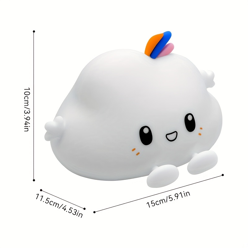 ضوء ليلي سحابي، يعتم التحكم با - مراجعة Home Decor Gift وسعره