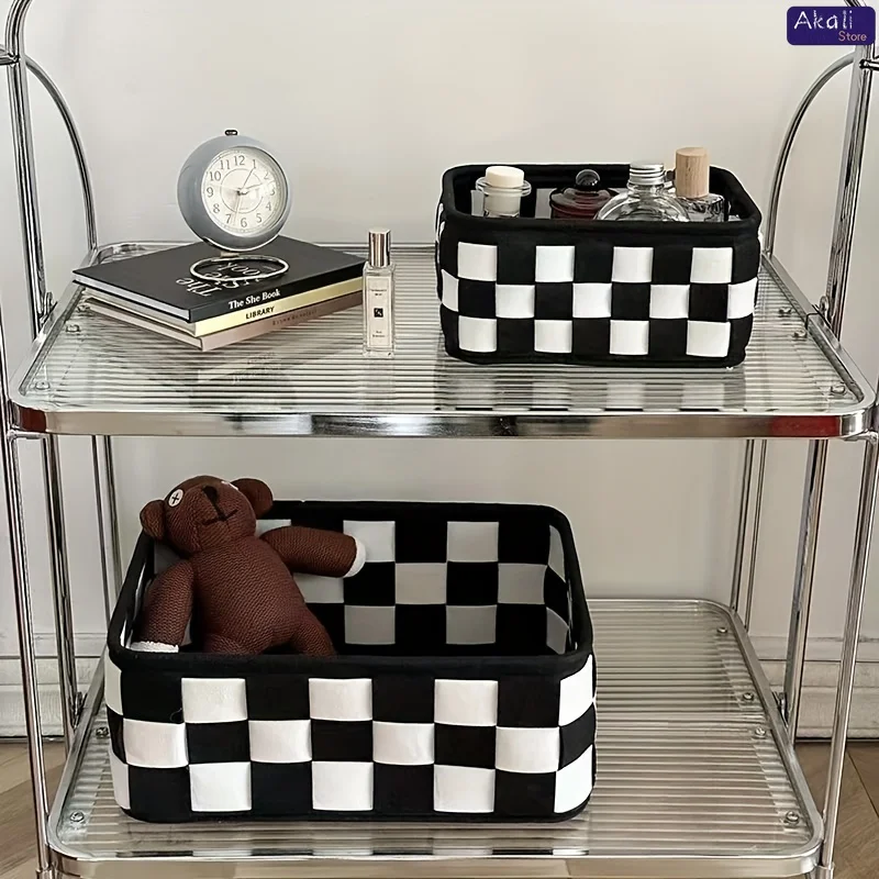 سلة تخزين مربعة باللونين الأسو - مراجعة Home Decor White وسعره