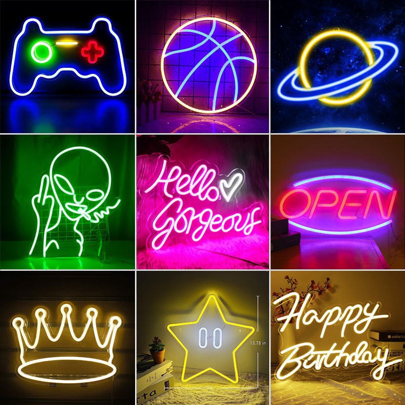 لافتة نيون LED مخصصة تعمل بالـ - مراجعة Neon Sign Led Custom وسعره